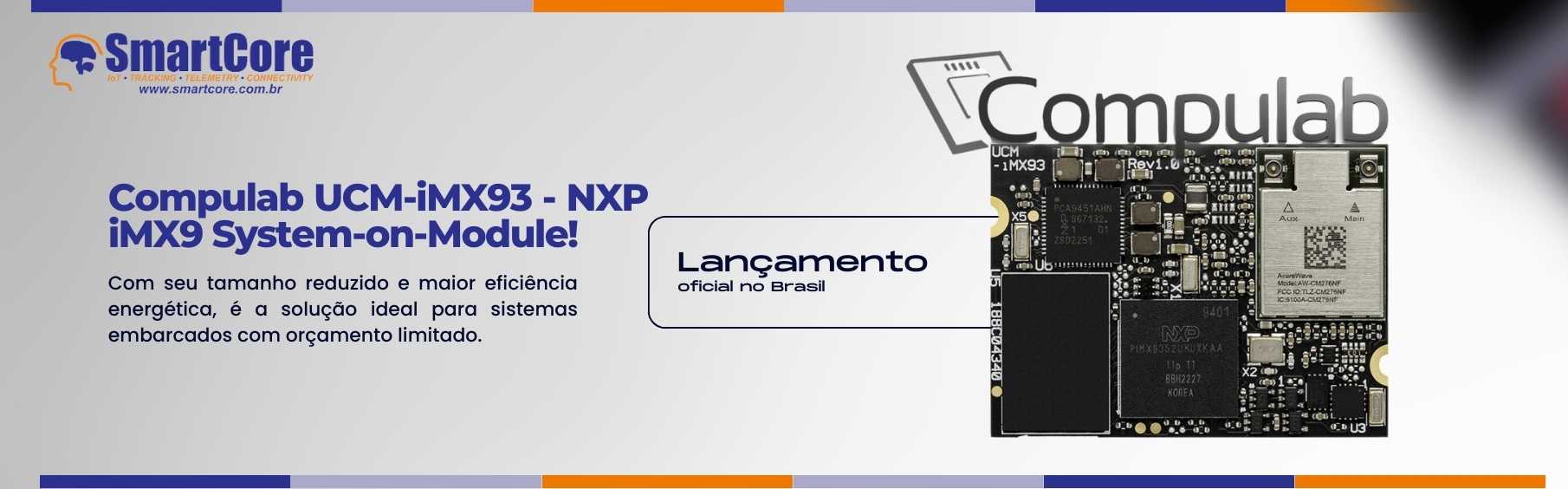 Compulab UCM-iMX93 - NXP iMX9 System-on-Module!