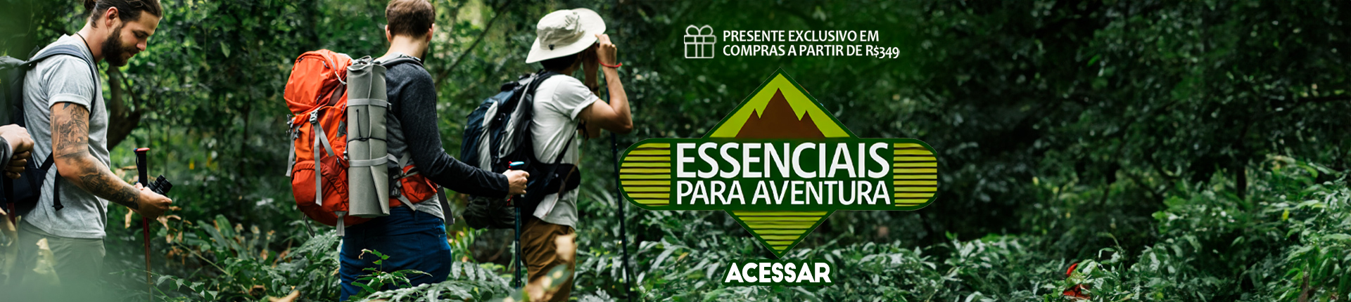 ESSENCIAIS PARA AVENTURA