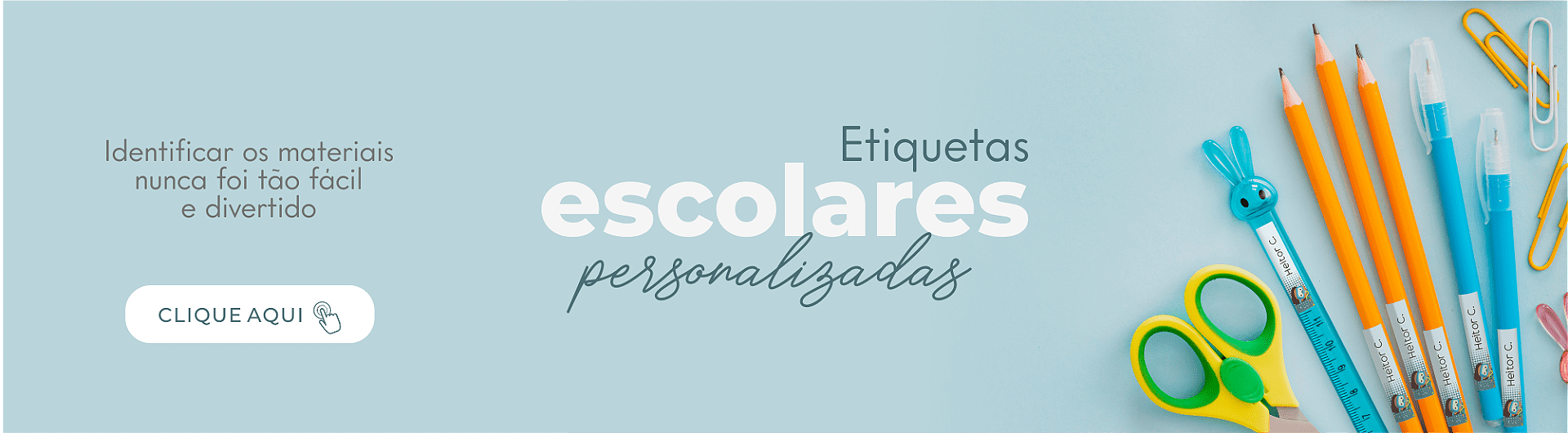 Etiquetas escolares