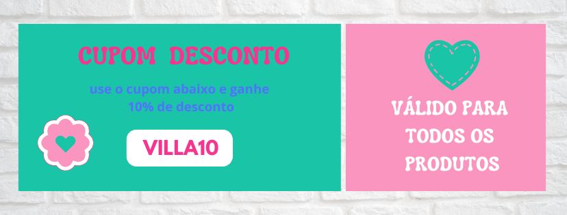 CUPOM DESCONTO 10% - 2025