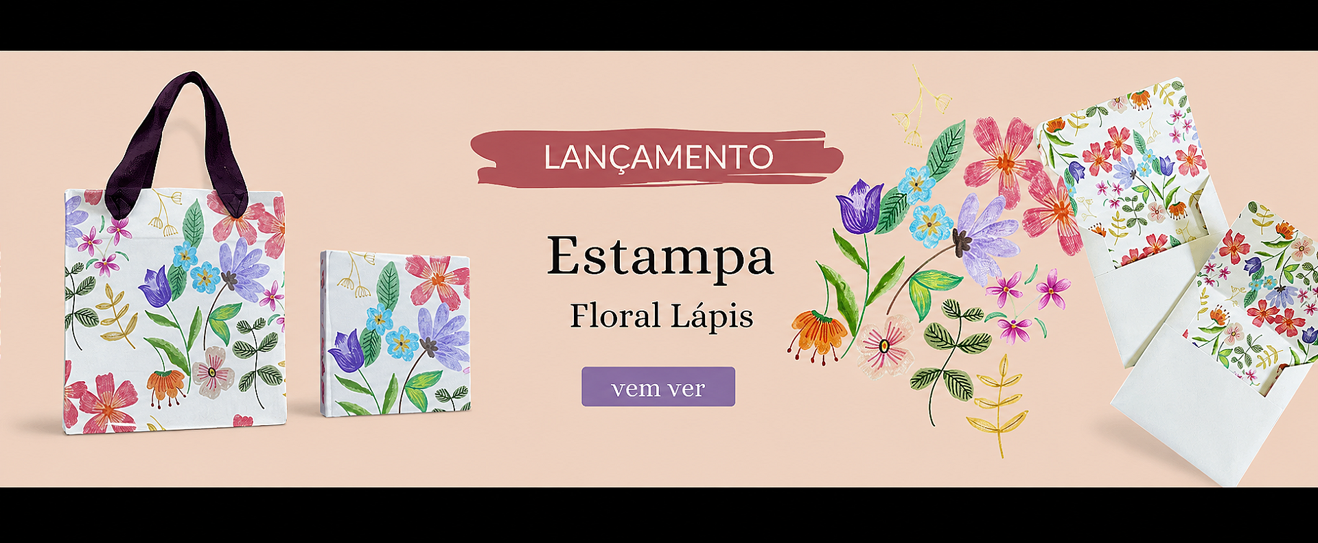 Embalagens Floral Lápis @Desktop