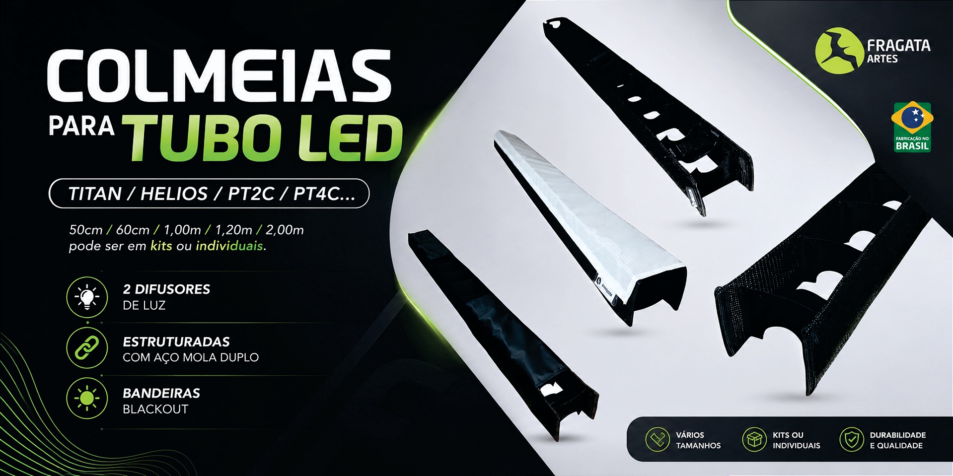 Colmeia Tubo Led