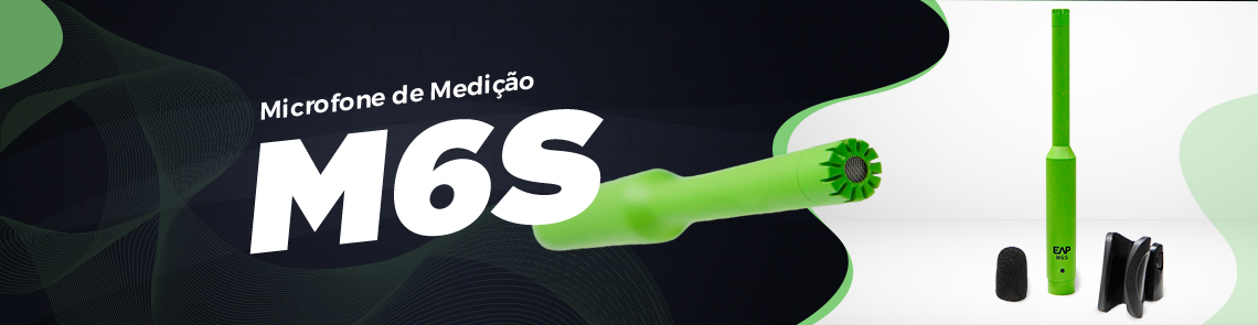 Microfone de Medição M6S - EAP