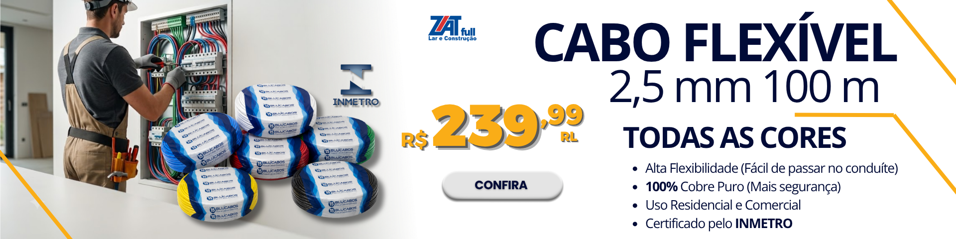 CABO FLEXÍVEL