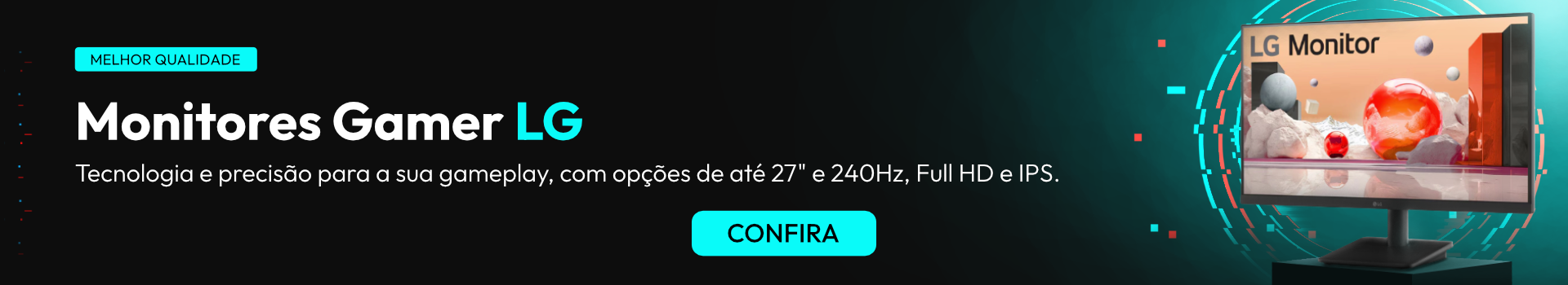 Banner Monitores LG