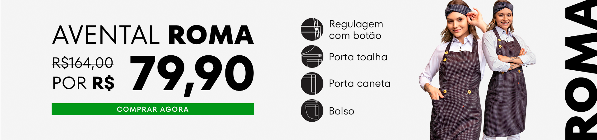 Avental Roma Feminino