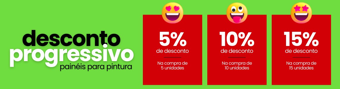Desconto Progressivo Paineis