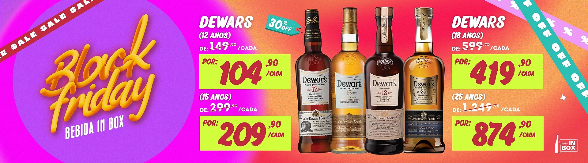 Dewars Black Friday