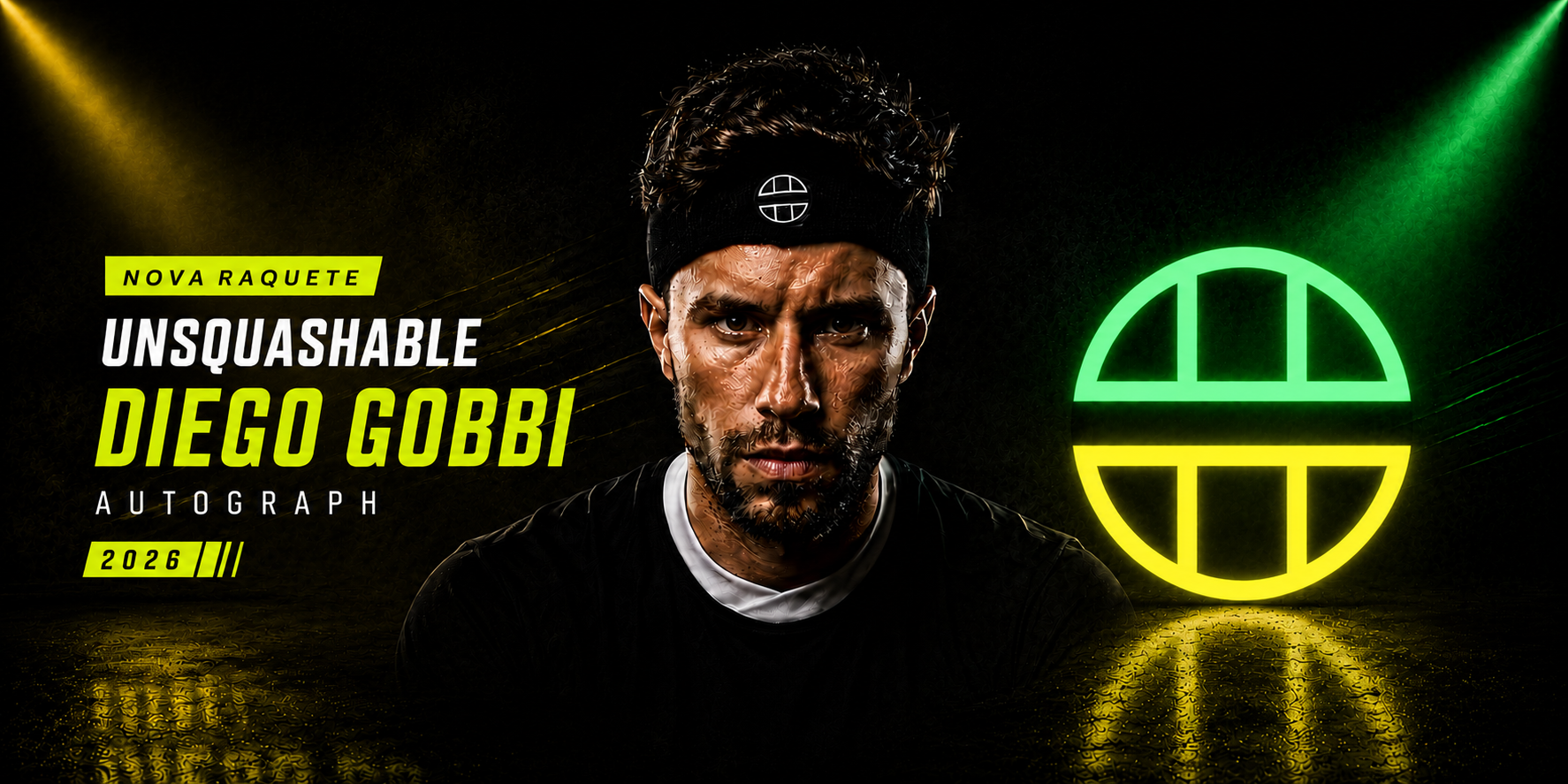 Raquete Unsquashable Diego Gobbi Autograph 2026