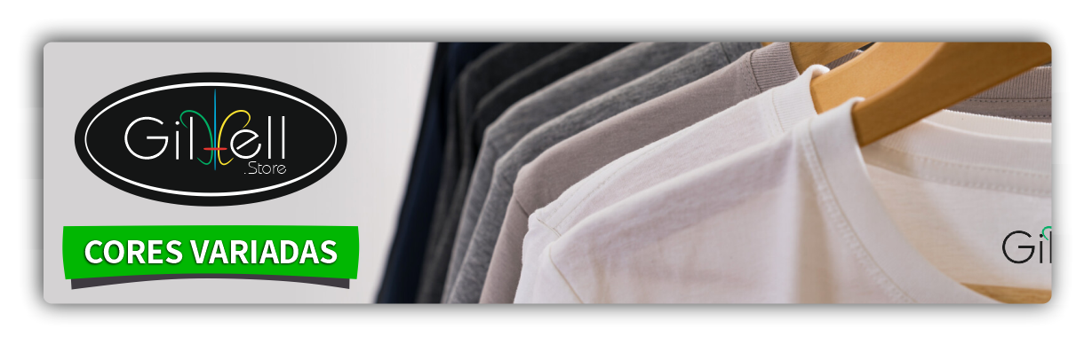 Cores Camisetas diversas