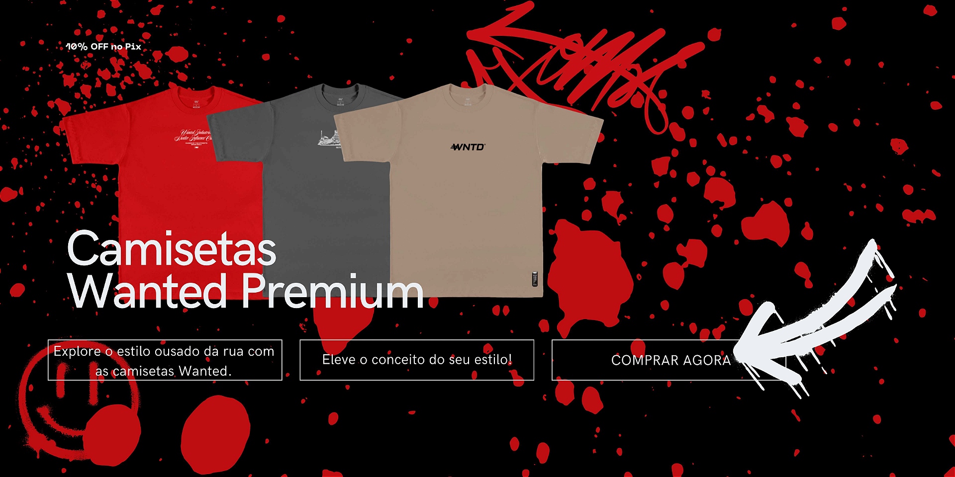 Camisetas Wanted