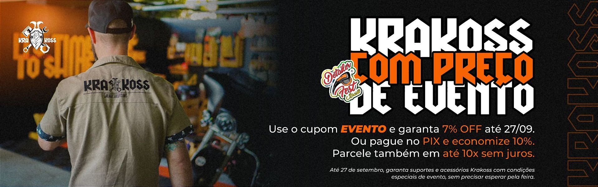 Krakoss preço de evento