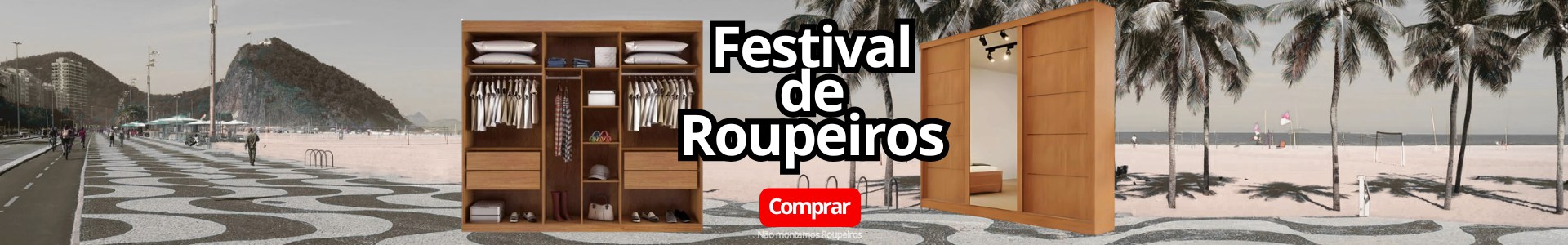 Roupeiros no Rio de Janeiro com entrega Grátis é na Colchoaria Carioca