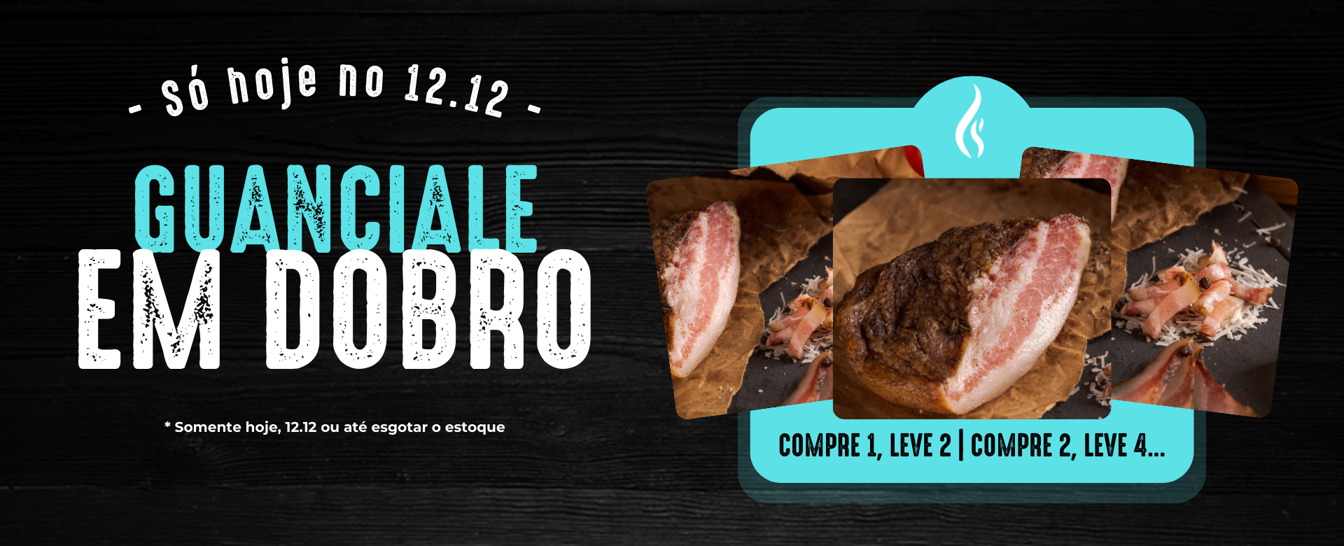 guanciale em dobro 12.12