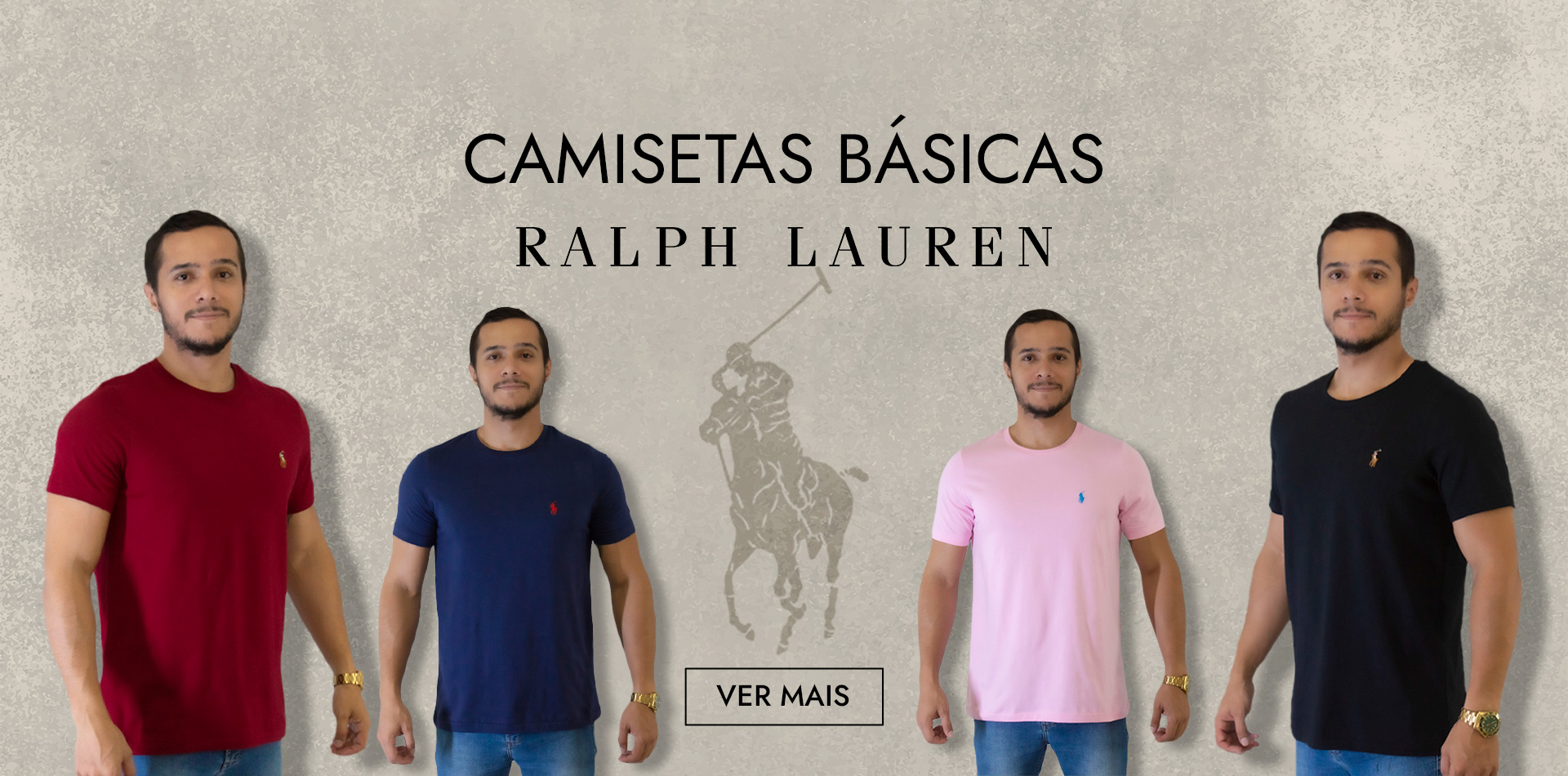 Camisetas Básicas Ralph Lauren