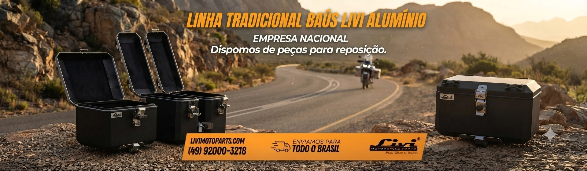 Baús tradicionais alteração fecho