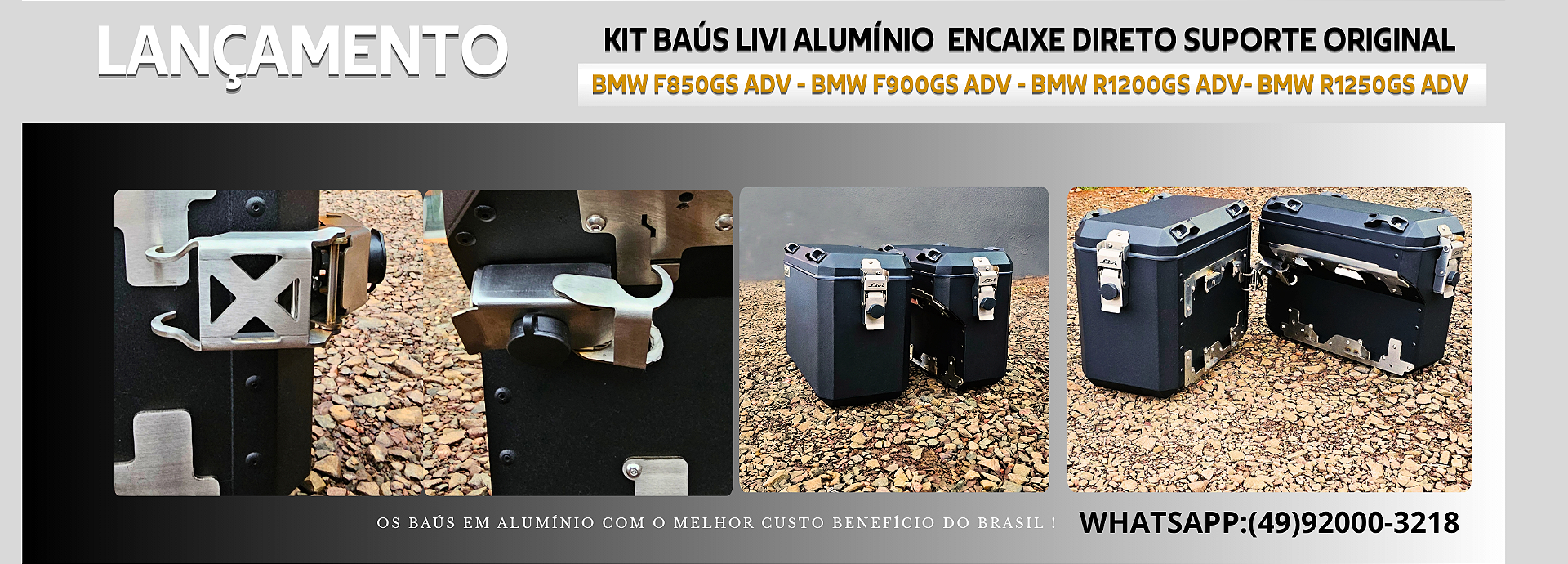 ENCAIXE ORIGINAL BMW ADV