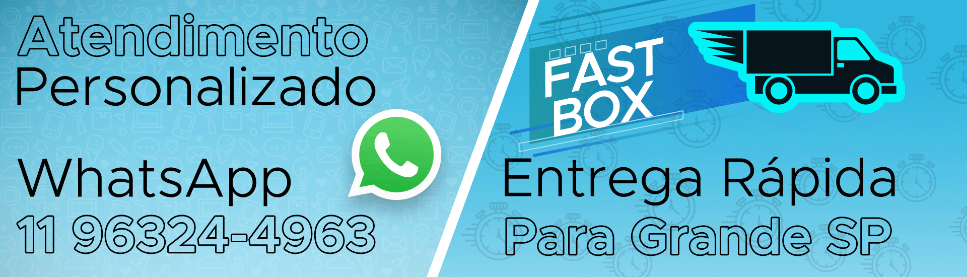 Atendimento e Frete Rápido