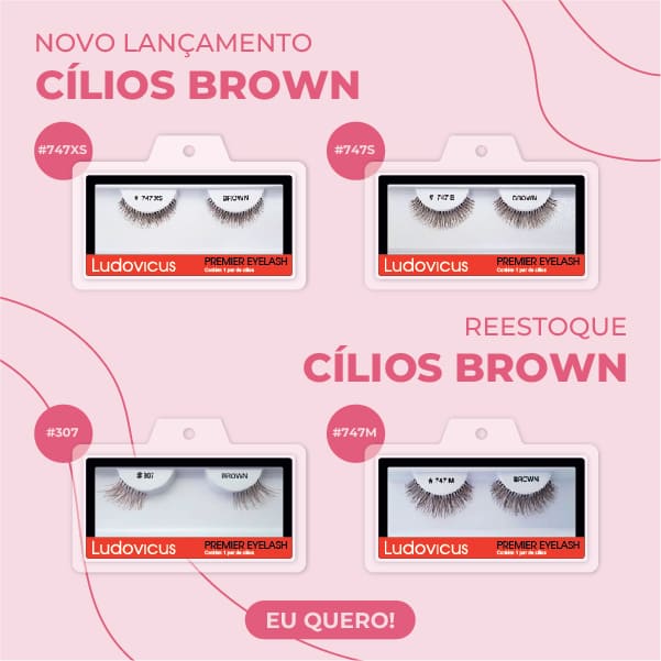 Cílios Marrom mobile