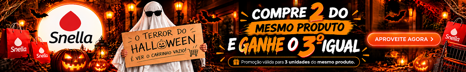 Deu a louca no site halloween