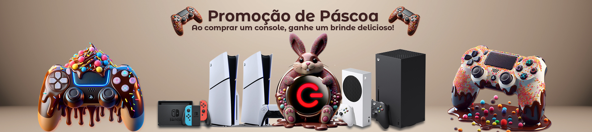 banner promo de chocolate