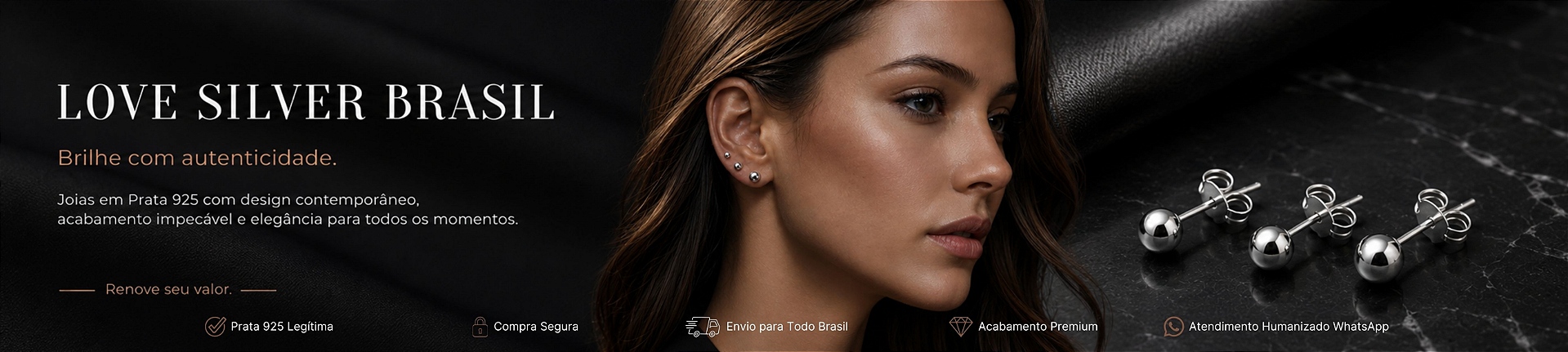 Full Banner – Coleção Prata 925 – Love Silver