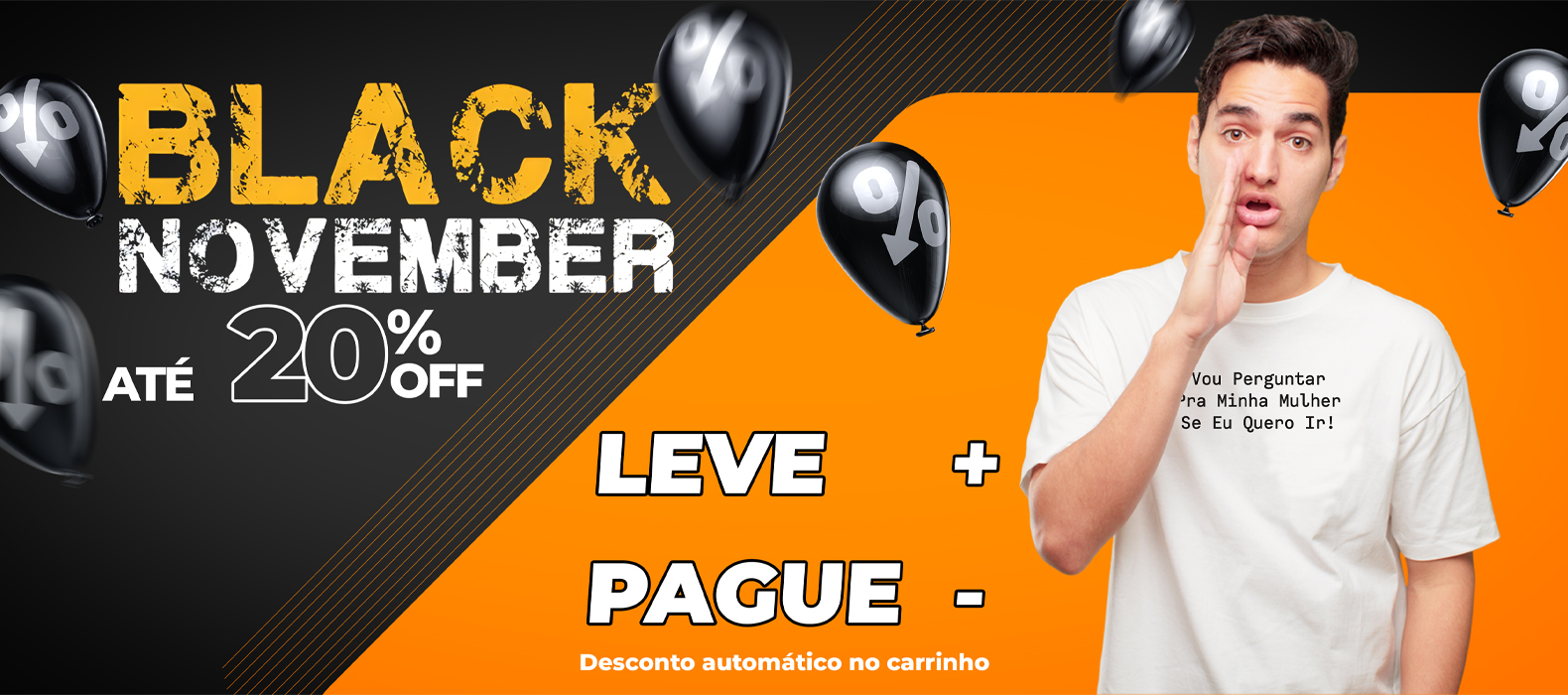 Banner black november