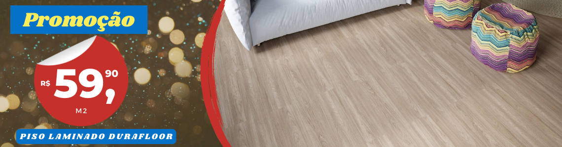 Piso Laminado Durafloor Petropolis New Way Caixa Com 2.51 M2