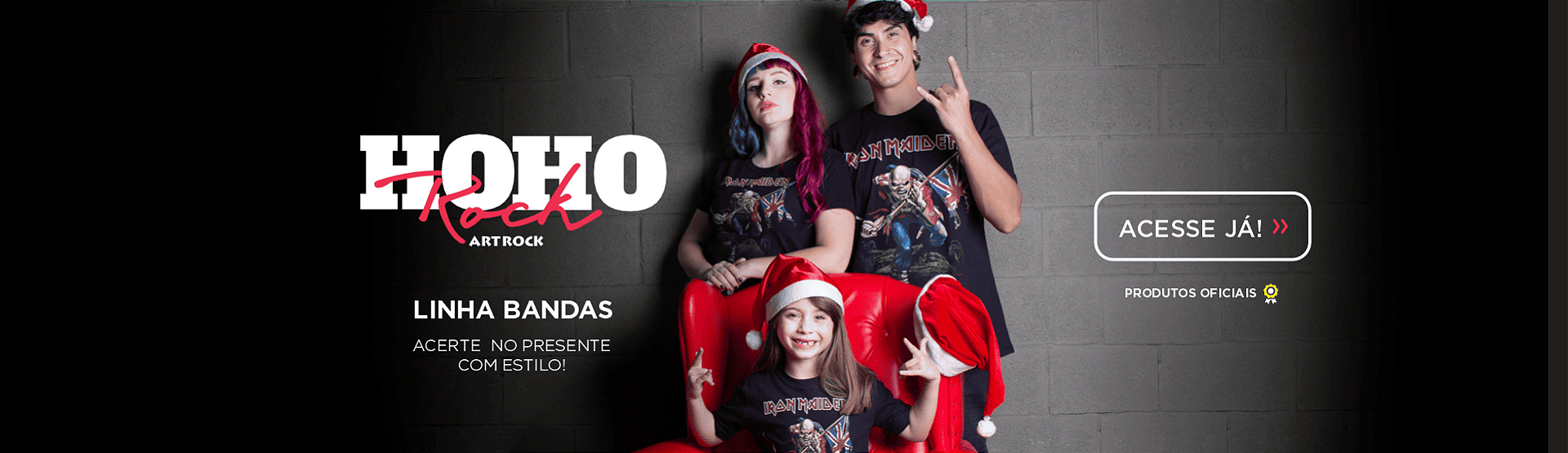 Banner Bandas de Rock