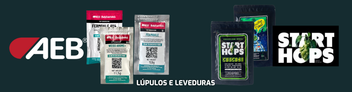 Lupulos e leveduras