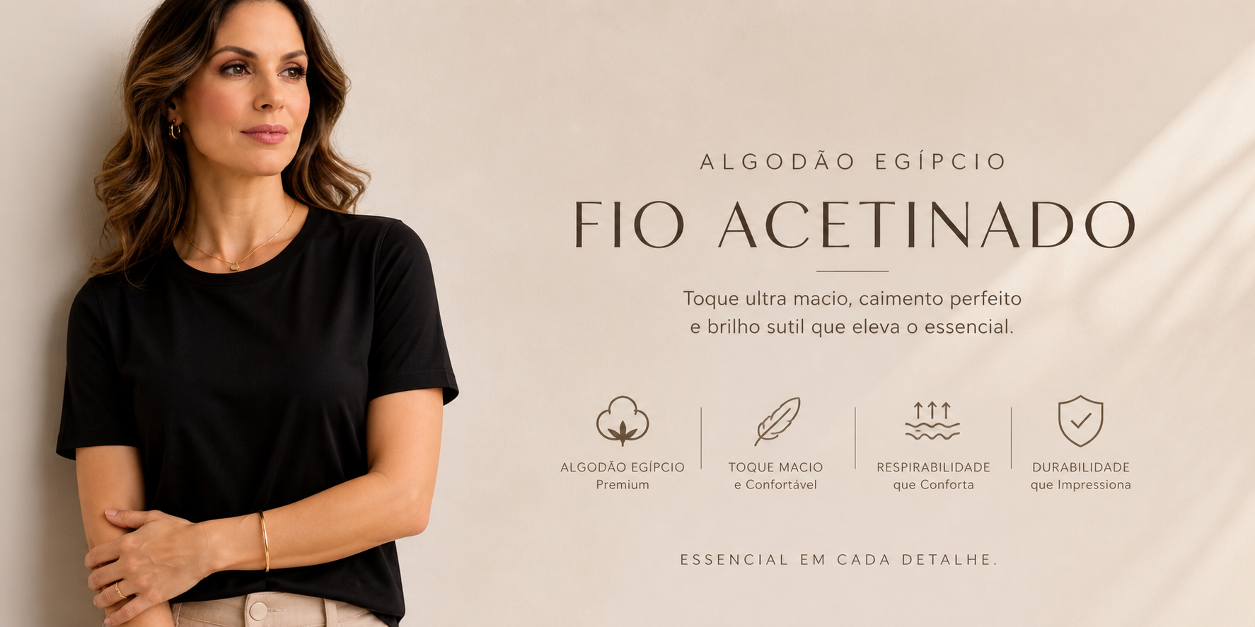 Fio acetinado
