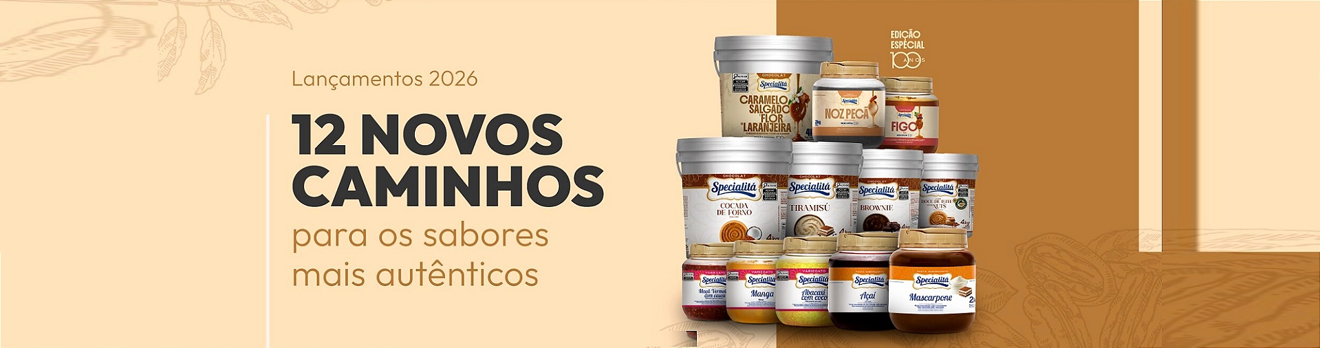 LANÇAMENTOS SPECIALITA