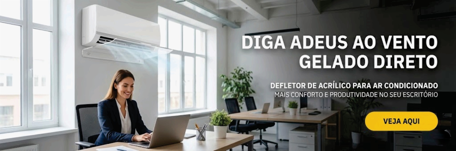 Defletor de Ar Condicionado