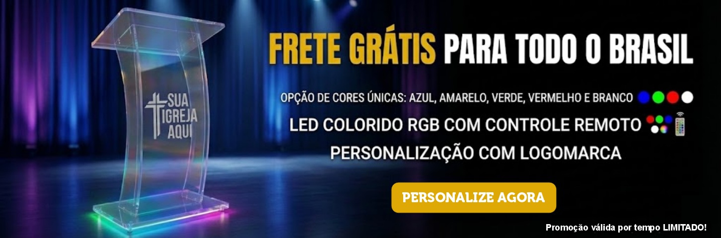 Frete Grátis Púlpitos e Aquário