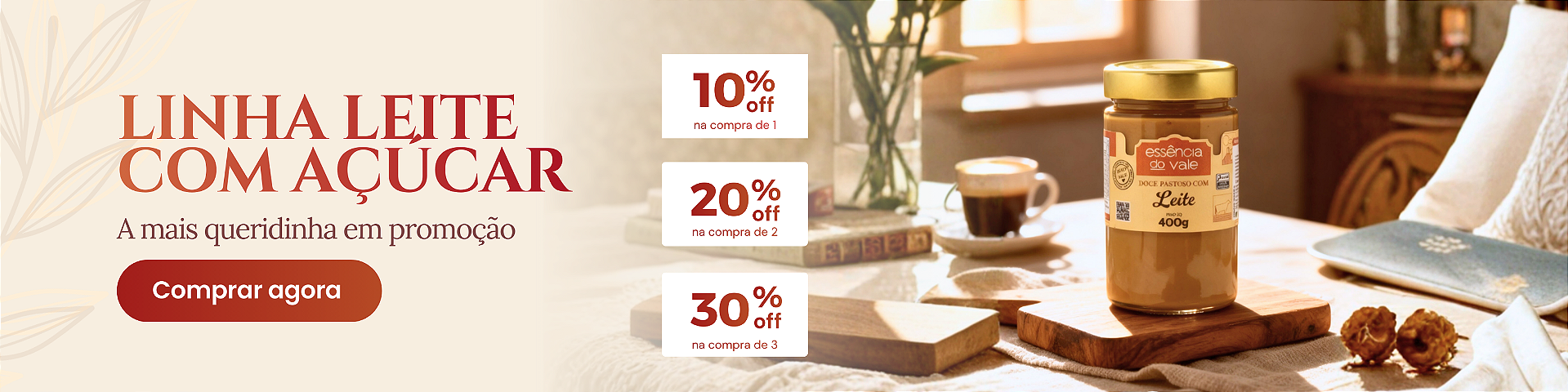 Promoção da Linha Leite com Açúcar
