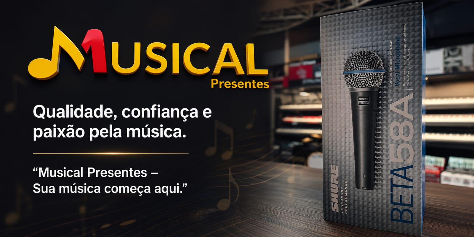 Microfone Shure