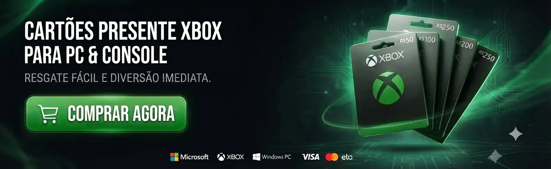 Xbox Cartão