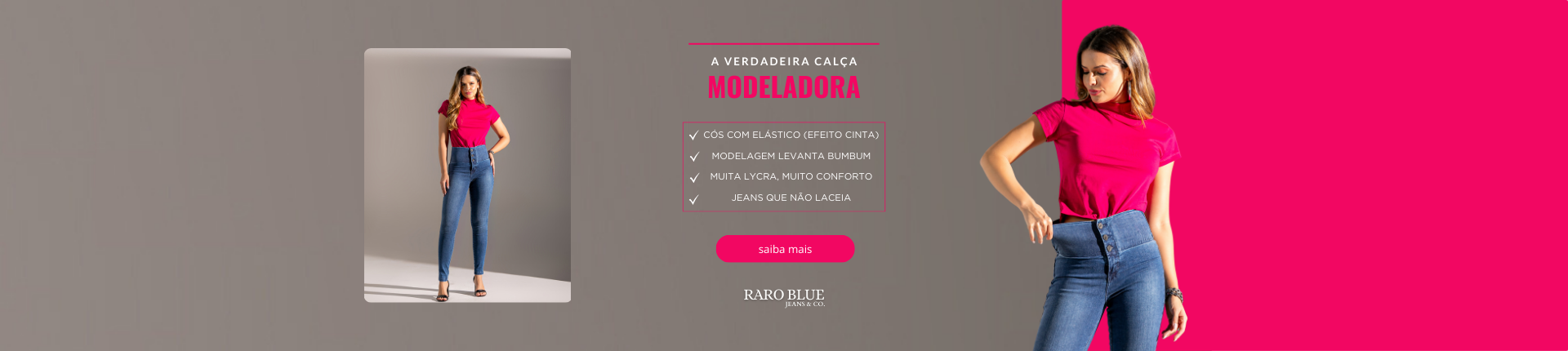 Calça modeladora