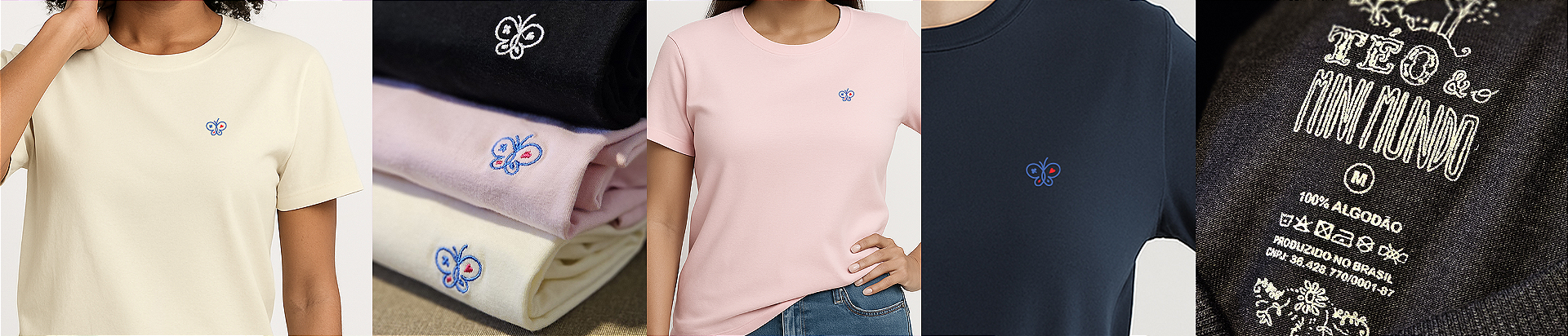 Camisetas Bordadas