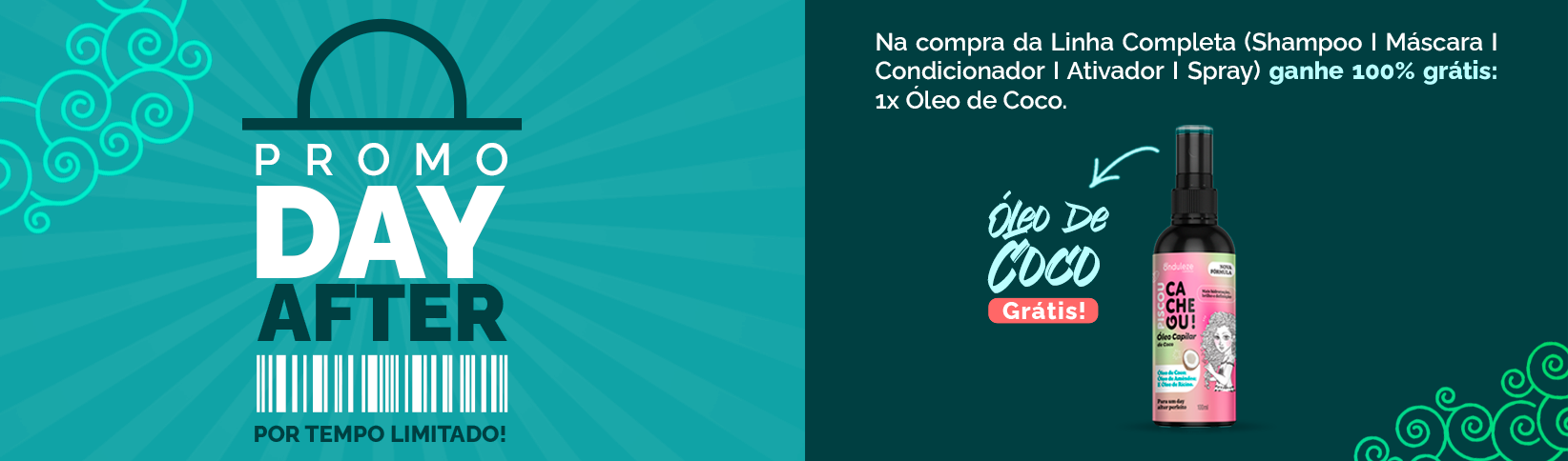 Banner Promo Óleo de Coco