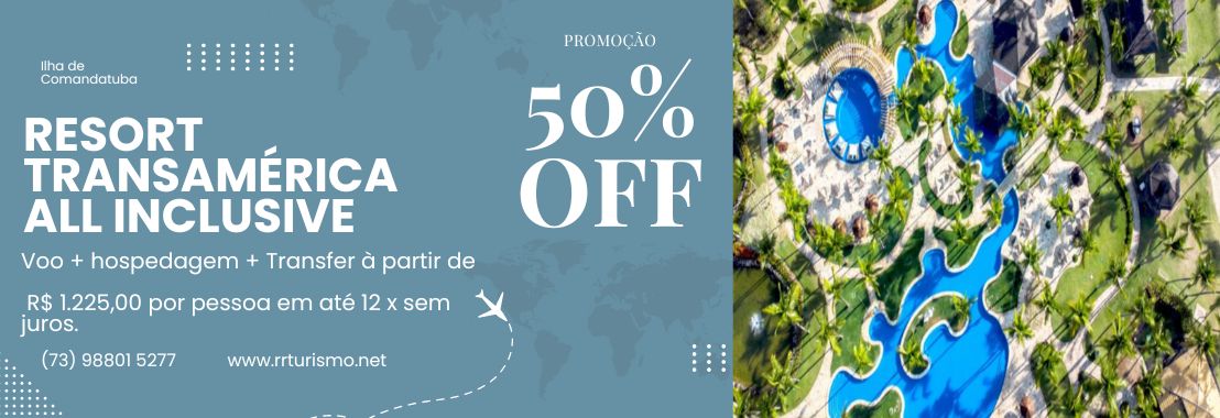 Resort Transamérica all inclusive reservas