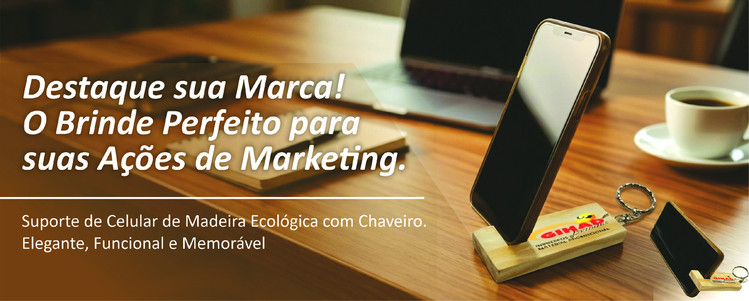 ECO CHAVEIRO DE MADEIRA ECOLÓGICA SMART