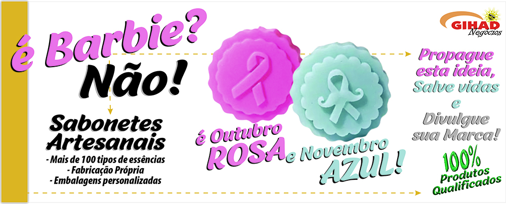 Banner Rosa Azul