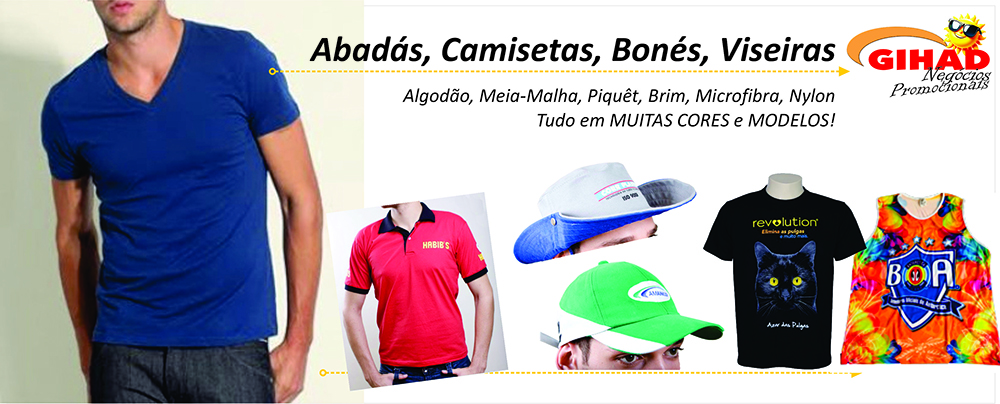 Camisetas Bones Viseiras Abadás