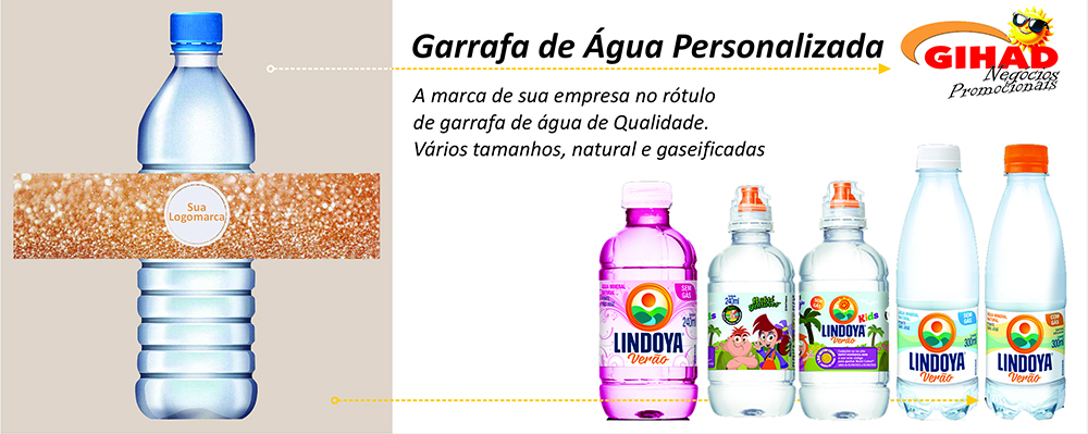 Garrafa de Água Personalizada