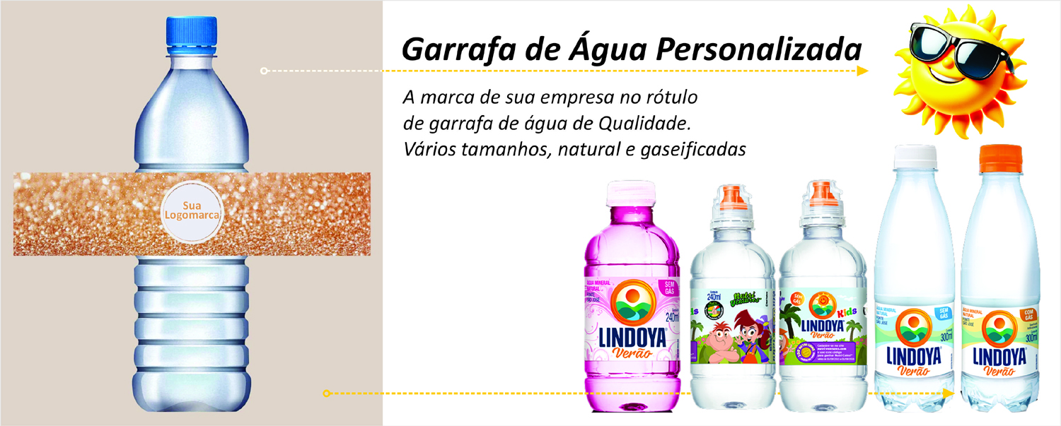 Garrafa de Água Personalizada