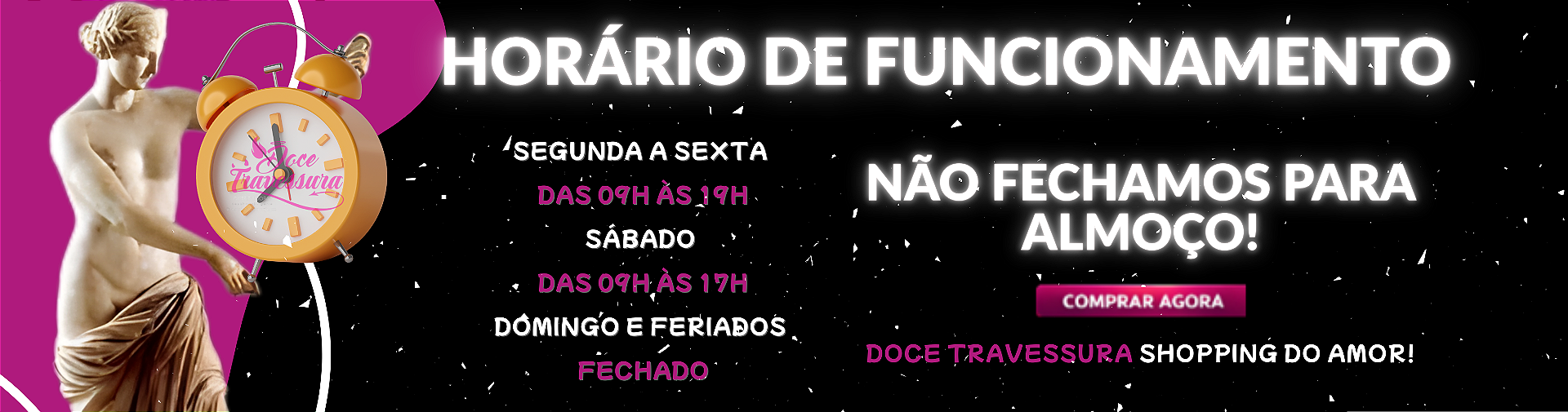 HORARIO DE FUNCIONAMENTO 123