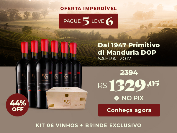 Full Banner Kit Vinho Dal 1947 Primitivo di Manduria mobile