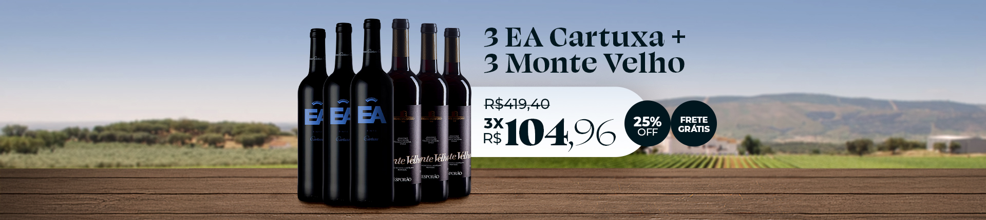 Full Banner kit EA + Monte velho