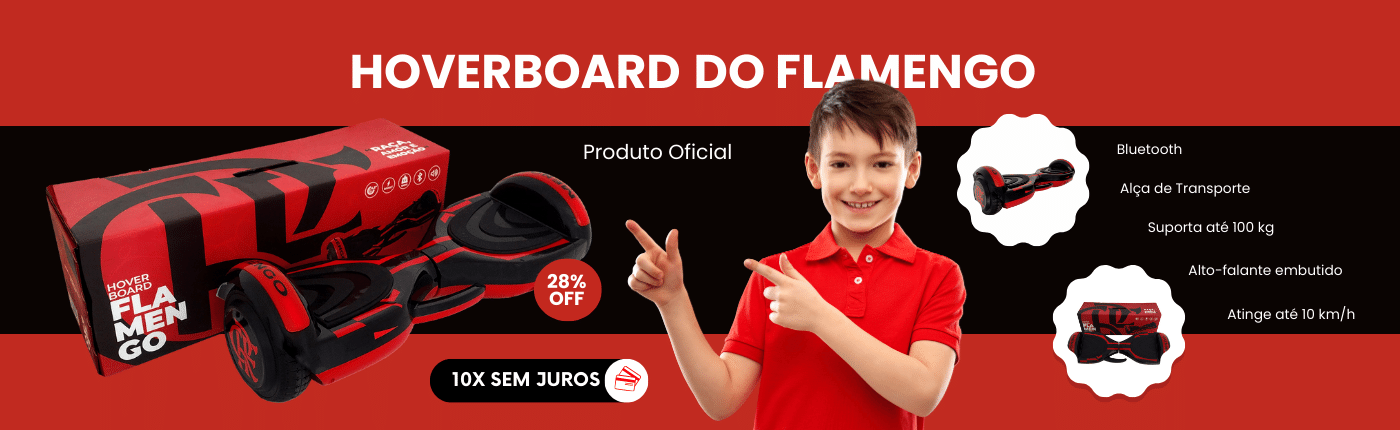 Hoverboard do Flamengo